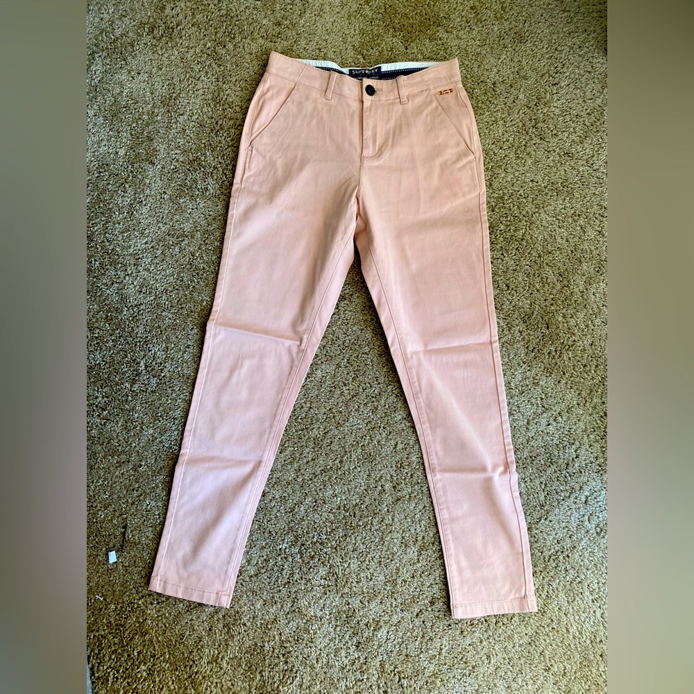 Superdry Chino Size 4 pink